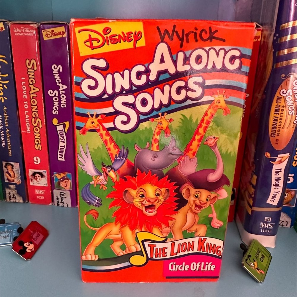 CIRCLE OF LIFE SING ALONG SONGS VHS